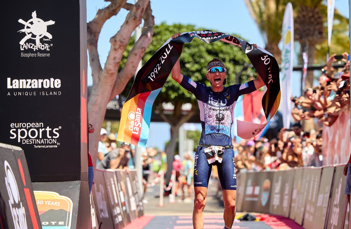 Vandendriessche y Dant, ganadores del Ironman Lanzarote 2022