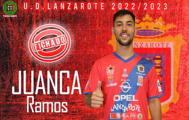 Juanca Ramos sube al primer equipo de la UD Lanzarote