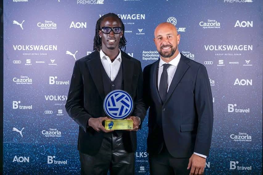 Un lanzaroteño premio al portero menos goleado