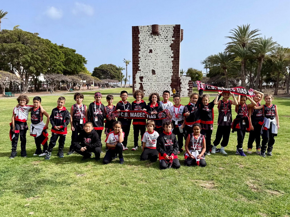 Los benjamines del Magec T&iacute;as viajan a La Gomera
